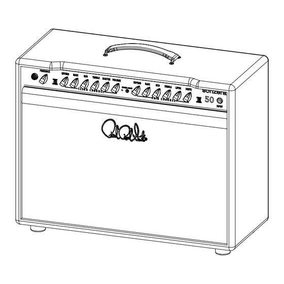 PRS Guitars Sonzera 50W Head User Manual