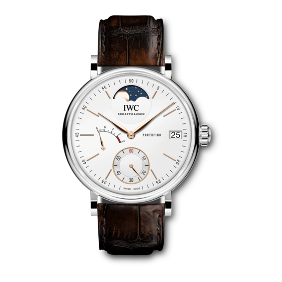 IWC Schaffhausen Portofino hand-wound moon phase Operating Instructions Manual