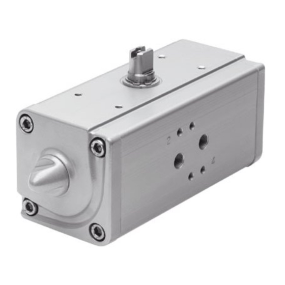 Festo DAPS Series Operating Instructions Manual