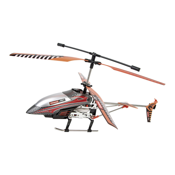 Carrera RC Neon Storm Helicopter Manuals