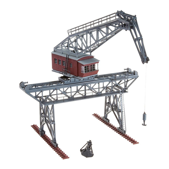 Faller GANTRY CRANE Manual