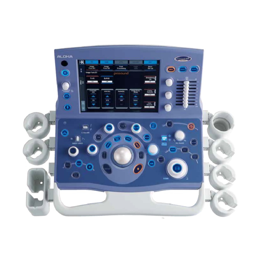Aloka PROSOUND ALPHA 7 Quick Reference Manual
