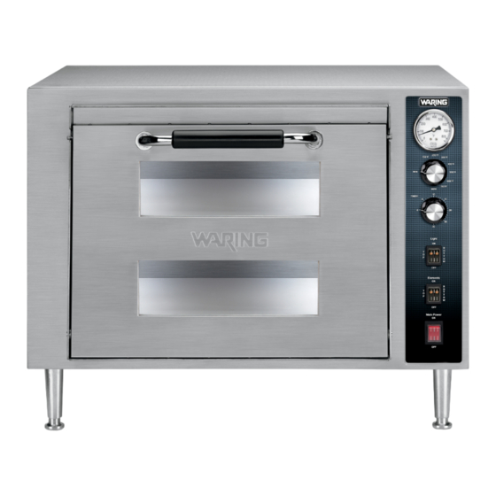 Waring WPO700 Instruction Book