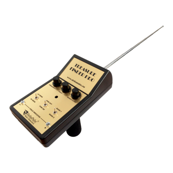 Notsi DeltaPulse Treasure Finder PRO User Manual