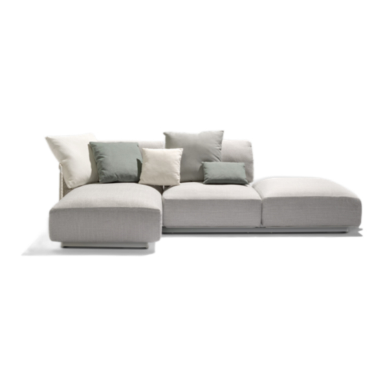 TRIBU NODI SOFA Assembly Instructions Manual