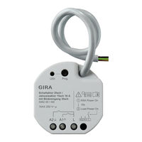 Gira One 5062 00 Operating Instructions Manual