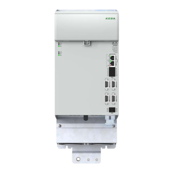 Keba KeDrive D3-DA BG3 Operation Manual