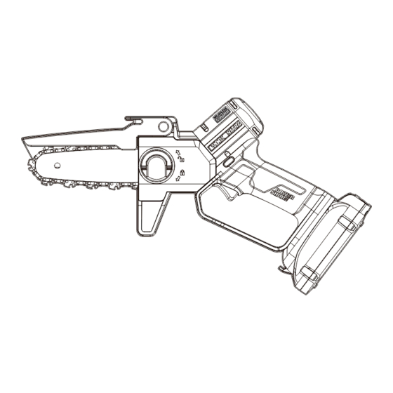 User Manuals: Worx Nitro WG325 Cordless Pruning Saw