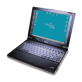 NEC MOBILEPRO 800 Important Information