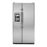 GE GSCS3PGXSS Dimensions And Installation Information