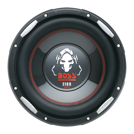 Boss Audio Systems Phantom P106DVC User Manual