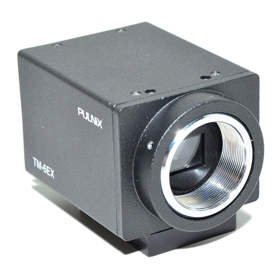 Pulnix TM-7CN Operation Manual