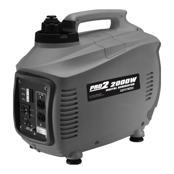 GENTRON 2000W Digital Generator Owner's Manual