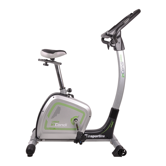 Insportline UB60i Exercise Bike Manuals