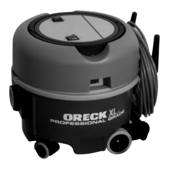Oreck XL COMPACTO 6 User Manual
