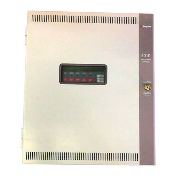 Simplex 4010 Installation Instructions