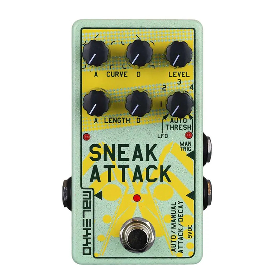 Malekko SNEAK ATTACK User Manual