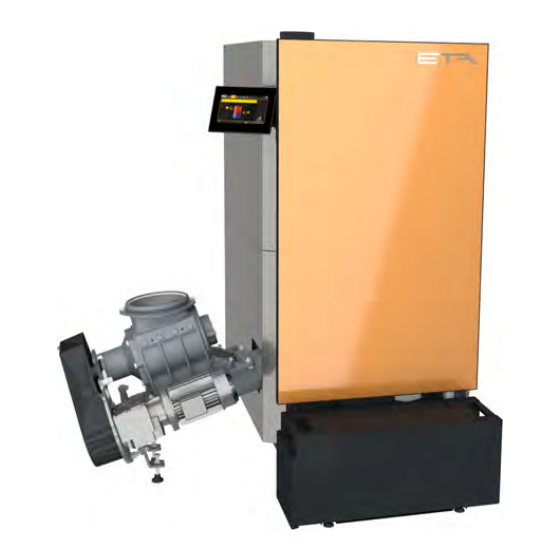 User Manuals: eta eHACK 20-50 kW Wood Chip Boiler