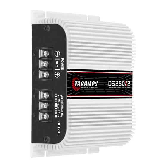 Taramps DS 250x2 Instruction Manual