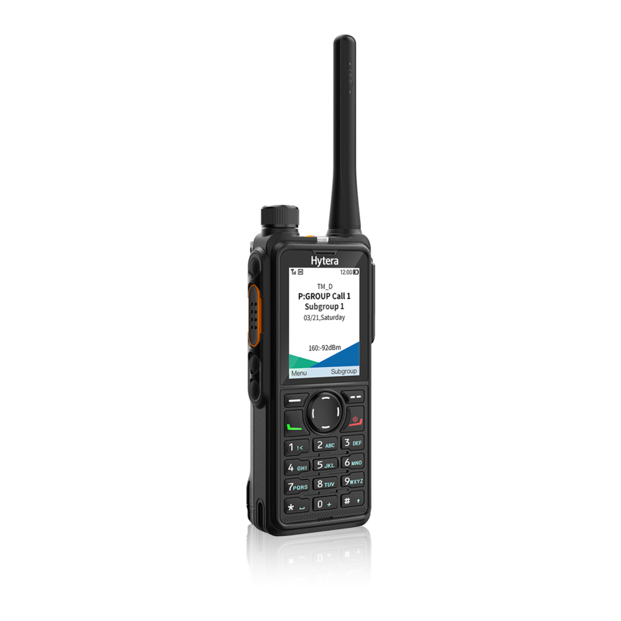 Hytera HP78X User Manual