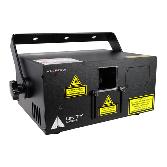 UNITY Lasers RAW 1.7 User Manual