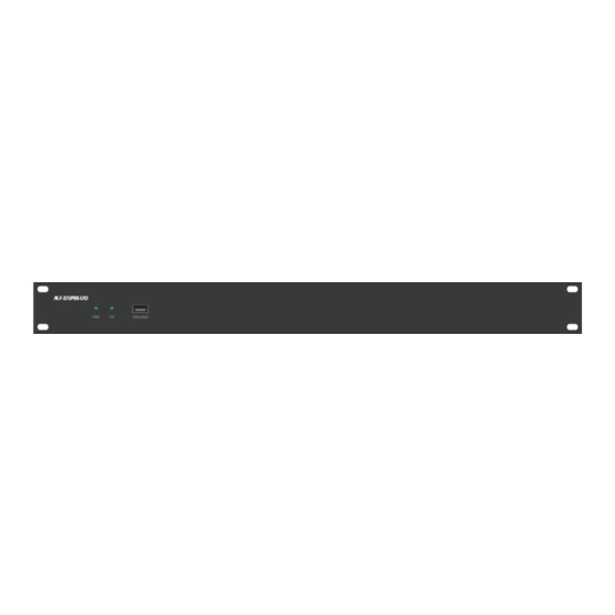 ALFAtron ALF-DSP44-U Manuals