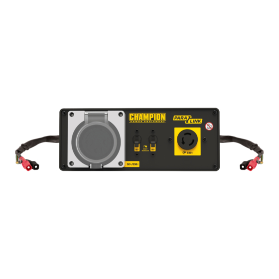 Champion Power Equipment 500319-N Owner's Manual