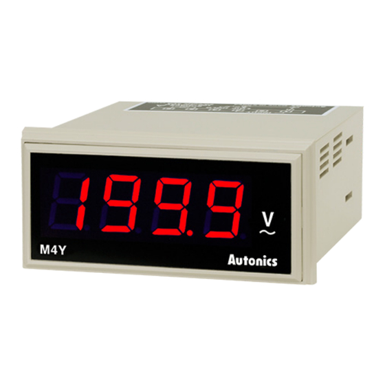 Autonics M4Y Series Manual
