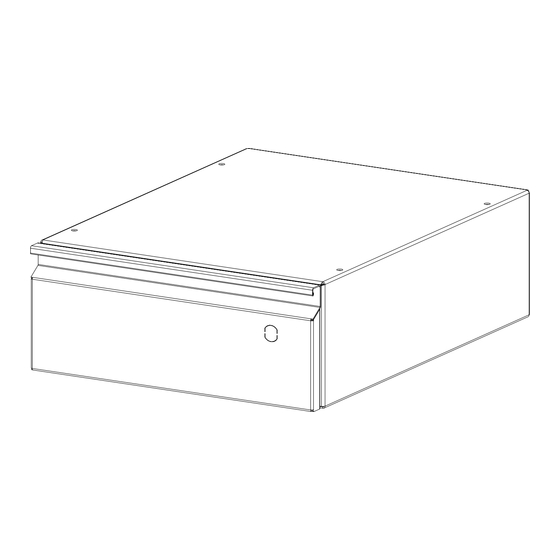 LDI SAFCO TechWorks TWDRWR Instructions Manual