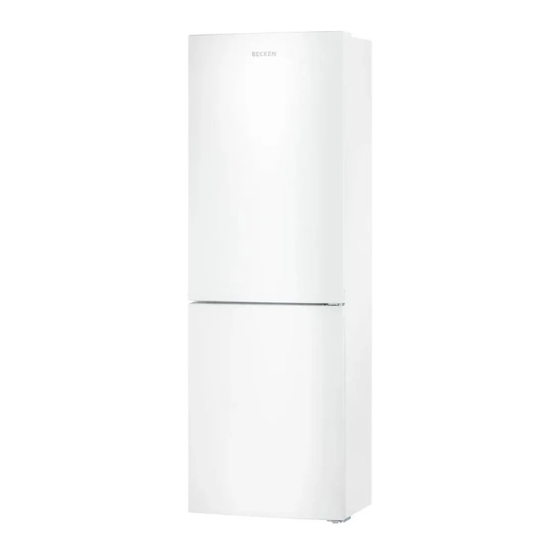 User Manuals: Becken BC4322 WH Fridge Freezer