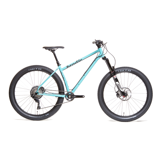 Brodie full best sale suspension mountain bike