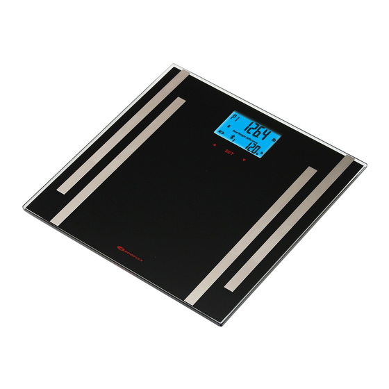 Bowflex 57284072FBOW Electronic Body Fat & Body Water Bath Scale, Black  Glass Platform 