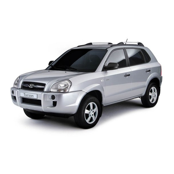 Hyundai Tucson 2005 Owner's Manual