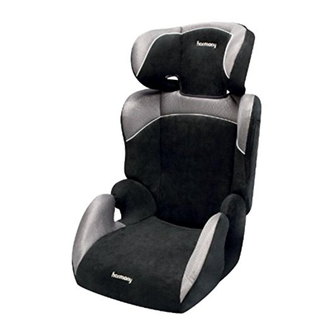 Harmony high back booster seat outlet manual