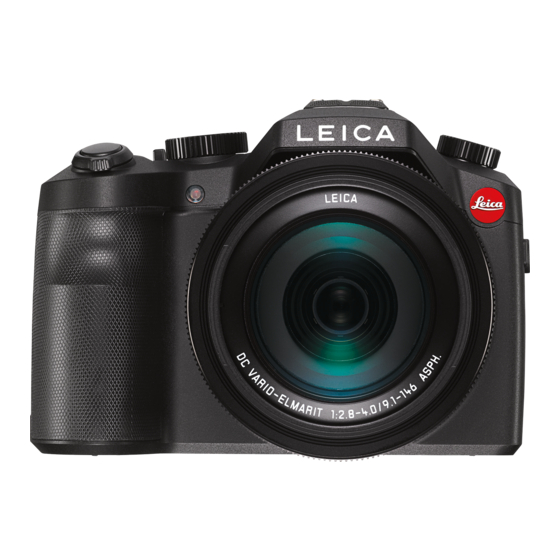 LEICA V-LUX INSTRUCTIONS MANUAL Pdf Download | ManualsLib