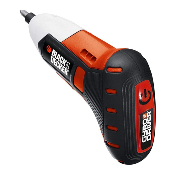 BLACK DECKER BDCS36G ORIGINAL INSTRUCTIONS MANUAL Pdf Download