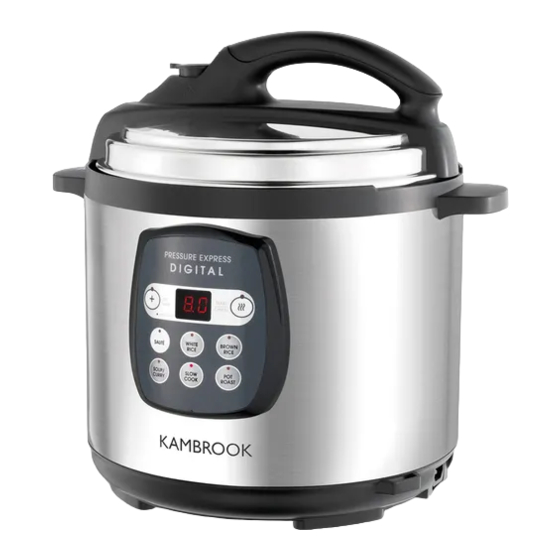 kambrook pressure express digital multi cooker manual