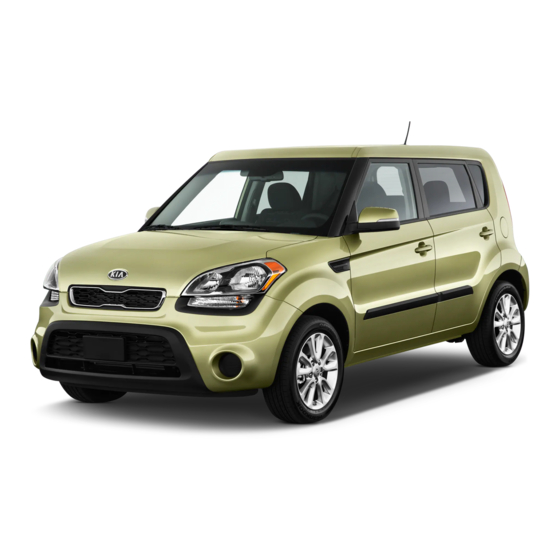 Kia 2013 Soul Owner's Manual