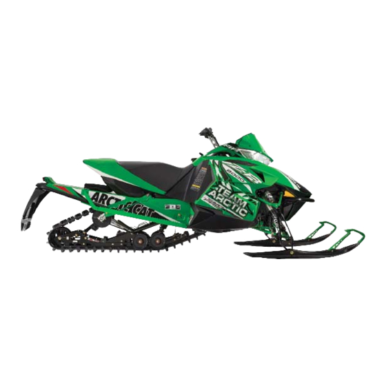 Printed Arctic Cat 2-stroke ZR XF and M 2014 Service Manual 2259-956 