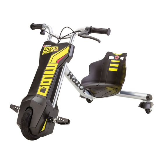 Razor POWERRIDER 360 Manual