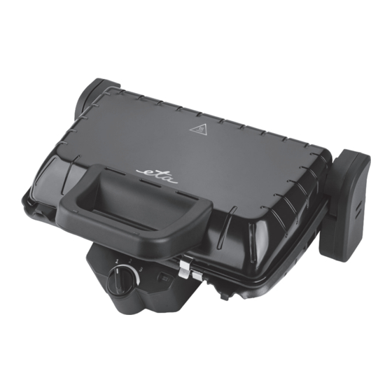 User Manuals: eta LIVERTO 4155 Electric Contact Grill