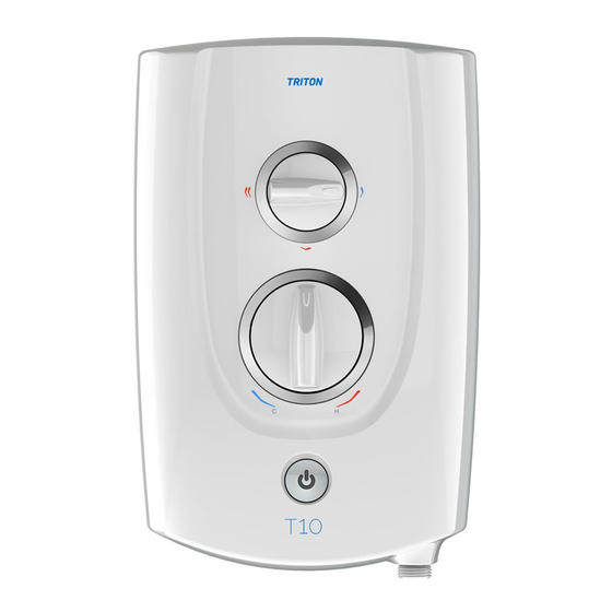 Triton T10 Installation And Operating Instructions Manual