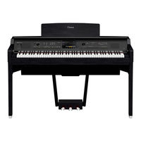 Yamaha Clavinova CVP-809GP Reference Manual