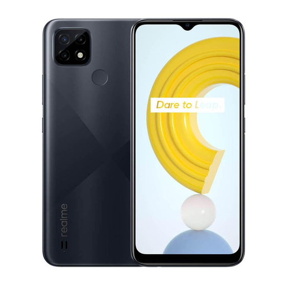 Realme RMX3203 Quick Manual