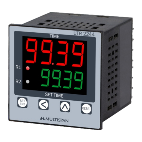 MULTISPAN UTR-2244 Quick Start Manual