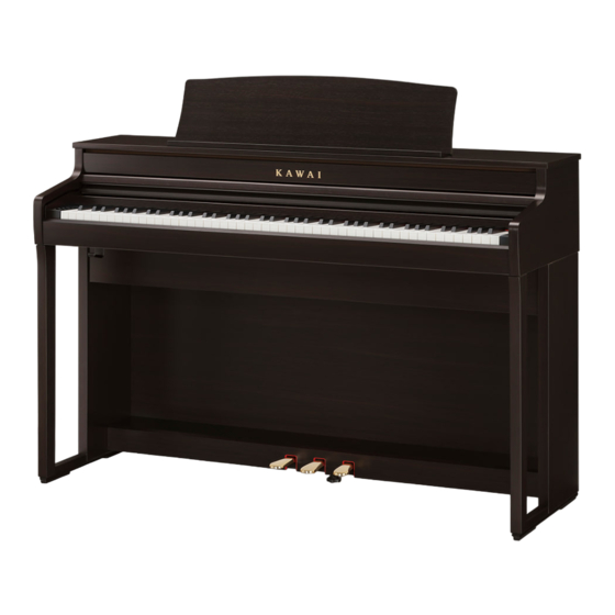 Kawai CA401 Owner's Manual
