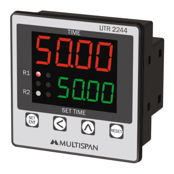 MULTISPAN UTR-2244 Manual