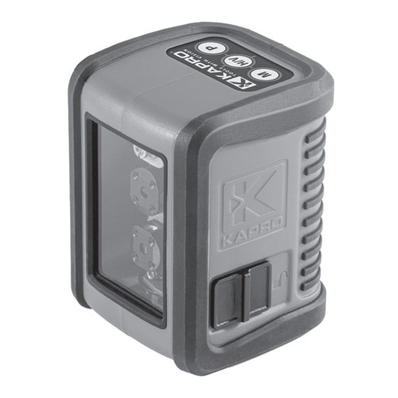 Kapro Prolaser 852 User Manual