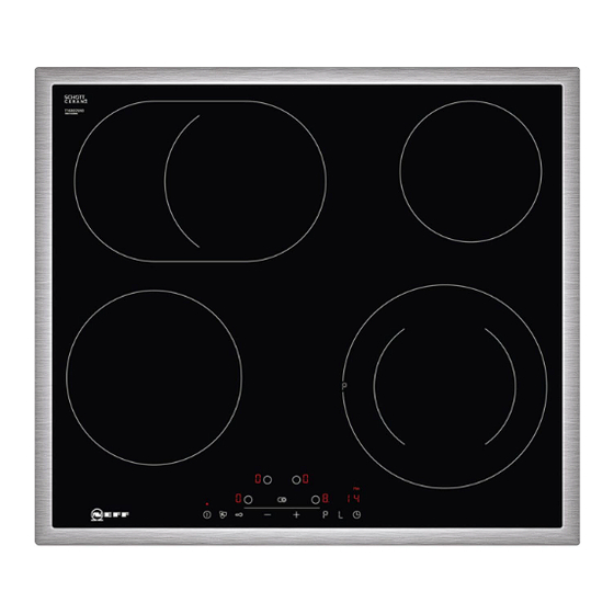 NEFF T16BD76N0 Installation Instructions Manual