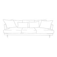 Scapa 3XL sofa TD S0001 Assembly